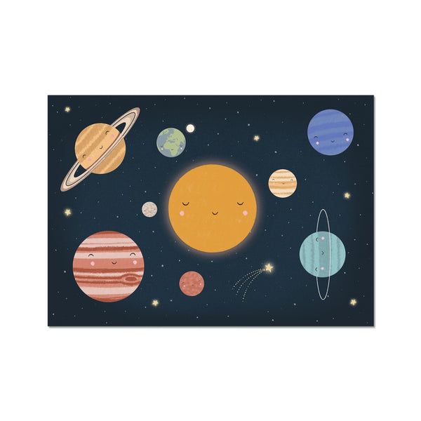 Solar System, Fine Art Print