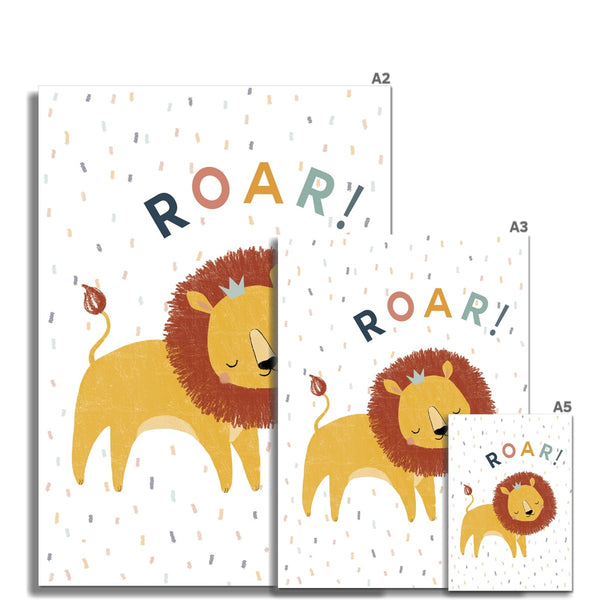 Roar! Lion, Fine Art Print