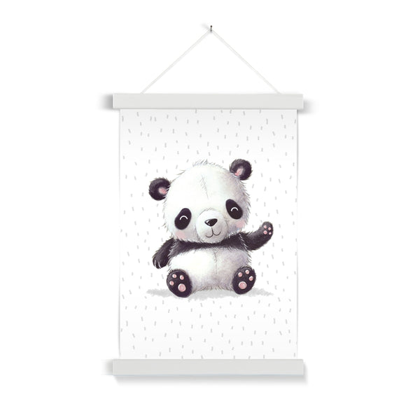 Panda, Fine Art Print with Hanger