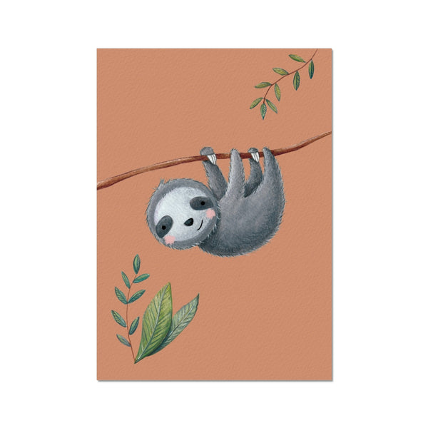 Sloth, Fine Art Print