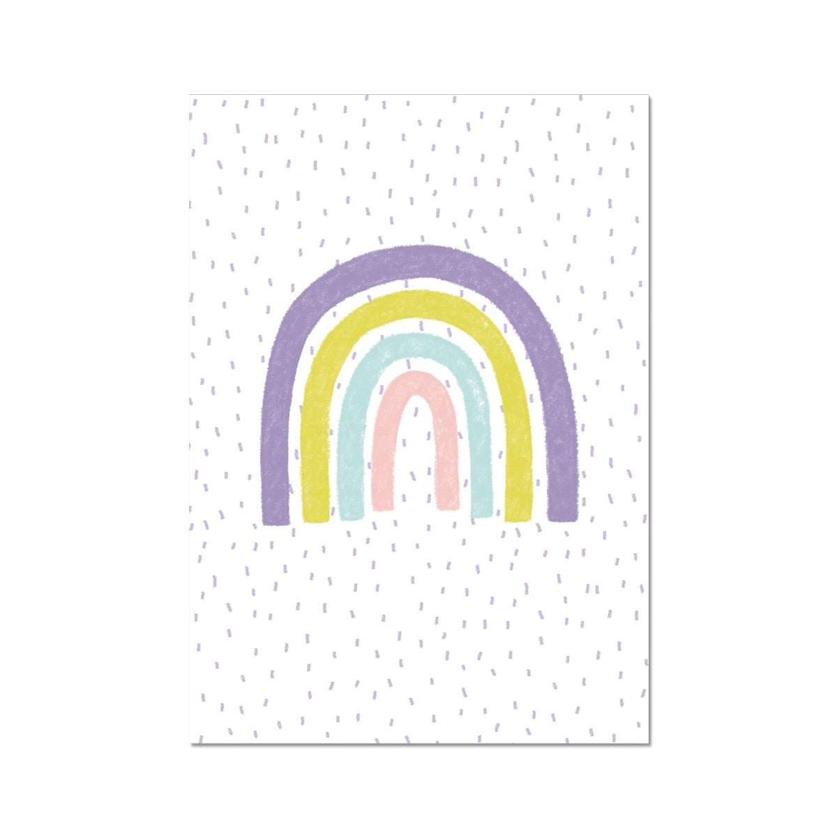 Rainbow, Fine Art Print, Pastel