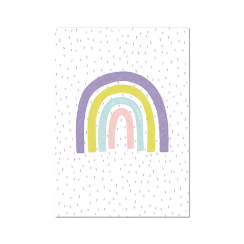 Rainbow, Fine Art Print, Pastel