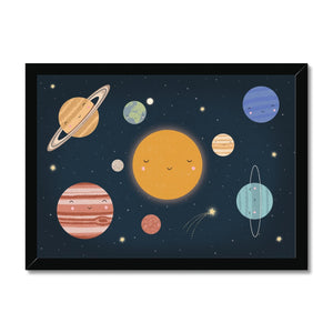 Solar System, Framed Print