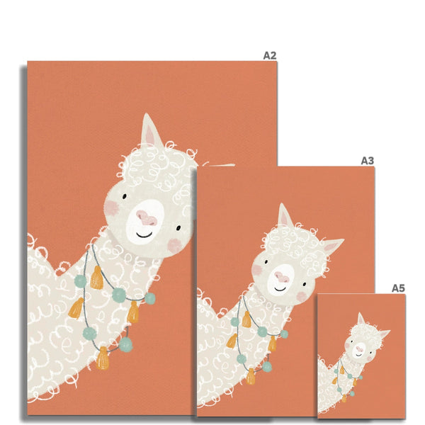 Llama, Fine Art Print