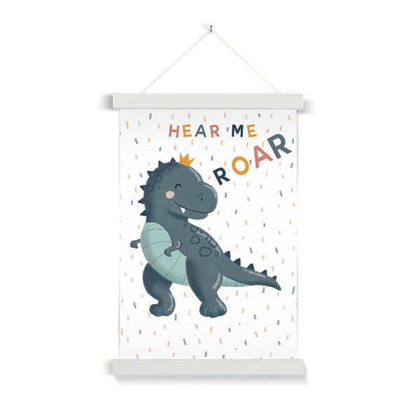 T-Rex, Fine Art Print with Hanger