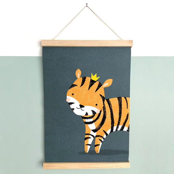 Tiger, Fine Art Print with Hanger