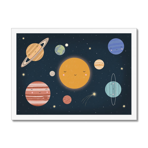 Solar System, Framed Print