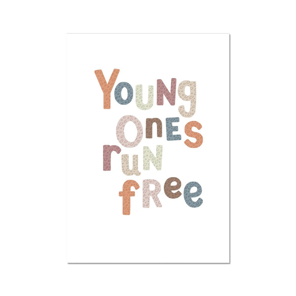 Young Ones Run Free, Fine Art Print