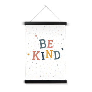 Be Kind, Fine Art Print with Hanger