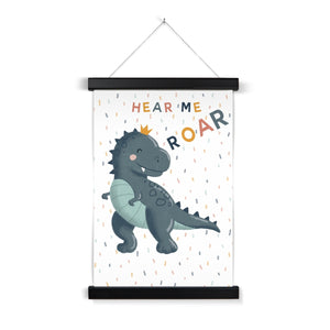 T-Rex, Fine Art Print with Hanger