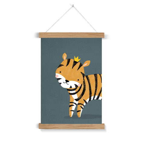 Tiger, Fine Art Print with Hanger