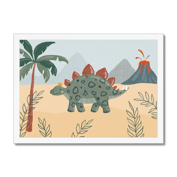 Stegosaurus, Framed Print