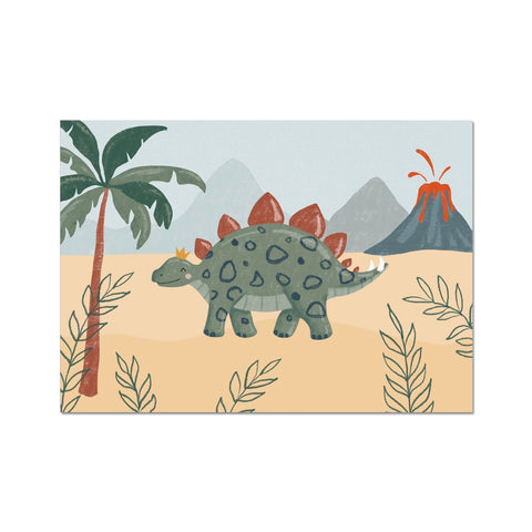 Stegosaurus, Fine Art Print