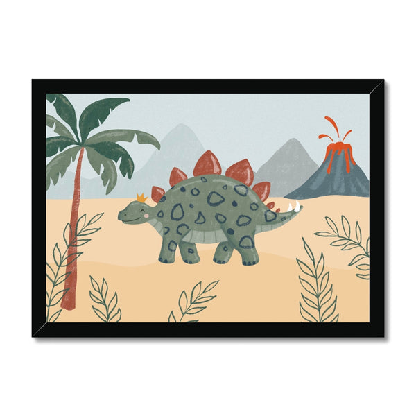 Stegosaurus, Framed Print