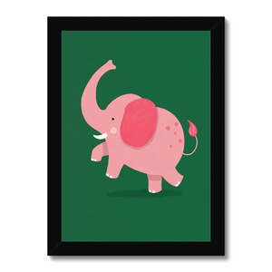 Elephant, Framed Print